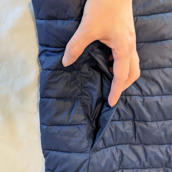 Lands' End Unisex ThermoPlume Insulated Packable Jacket Size L 14 -16 - Picture 7 of 10